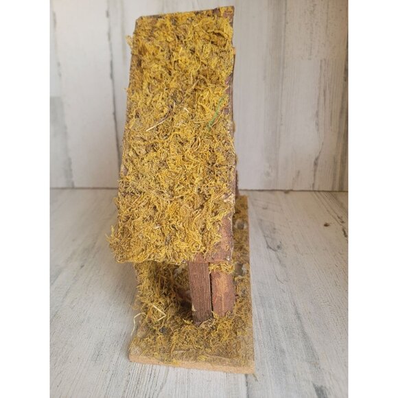 Nativity AS IS shelter scene home decor xmas religious prop - Picture 8 of 8